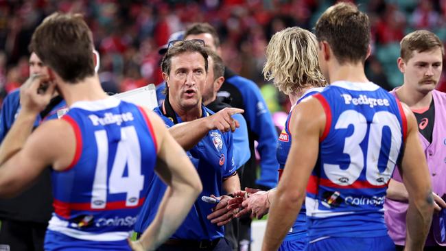 The Western Bulldogs are undergoing a football department review. Picture: Getty Images