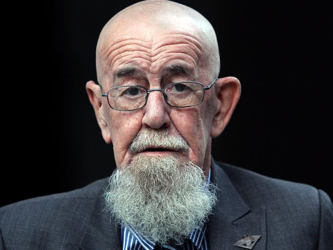 Former Australian Workers Union official Ralph Blewitt at the end of the second day of the Royal Commission into Trade Union Governance and Corruption, in Sydney, Monday, May 12, 2014. The Royal Commission is investigating union slush fund activity, in particular one set up by Australian Workers Union officials 20 years ago.