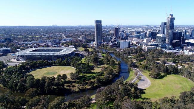 Western Sydney’s popularity stems from its affordable prices and lifestyle. Picture: NCA NewsWire / Damian Shaw