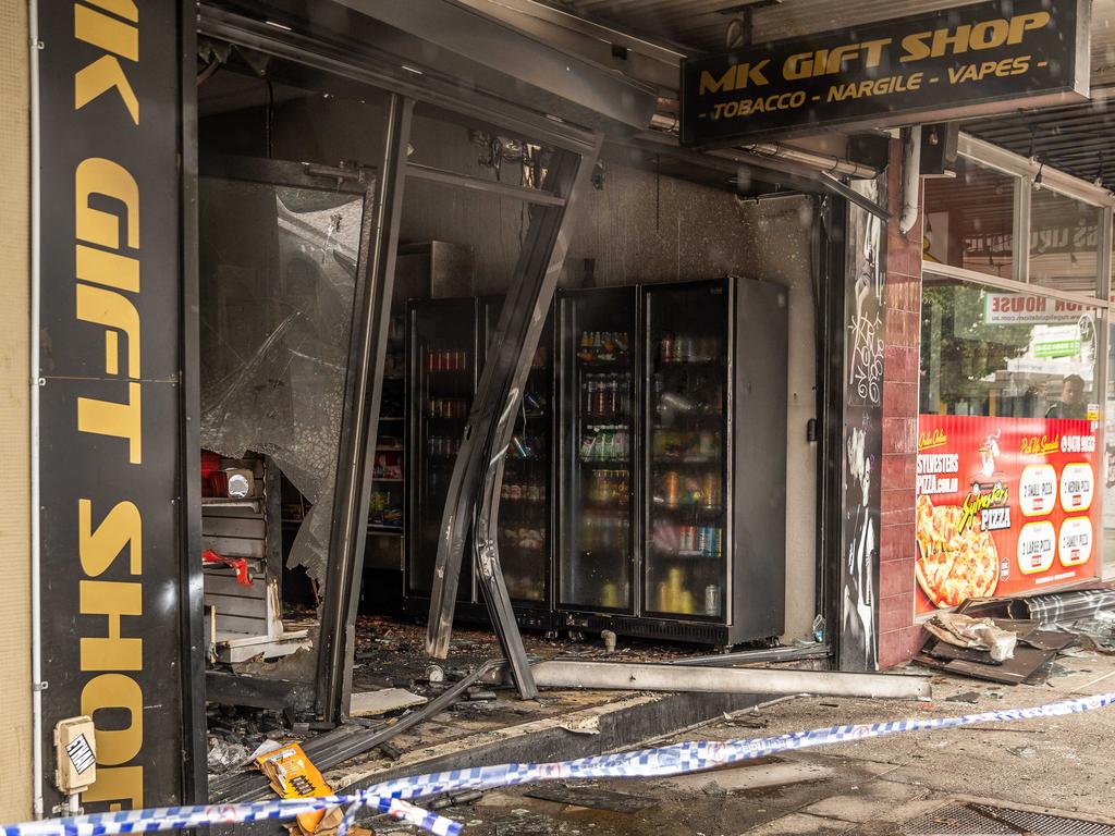 A turf war for control of the illicit tobacco trade in Victoria has seen at least 100 tobacconists firebombed. Picture: Jake Nowakowski