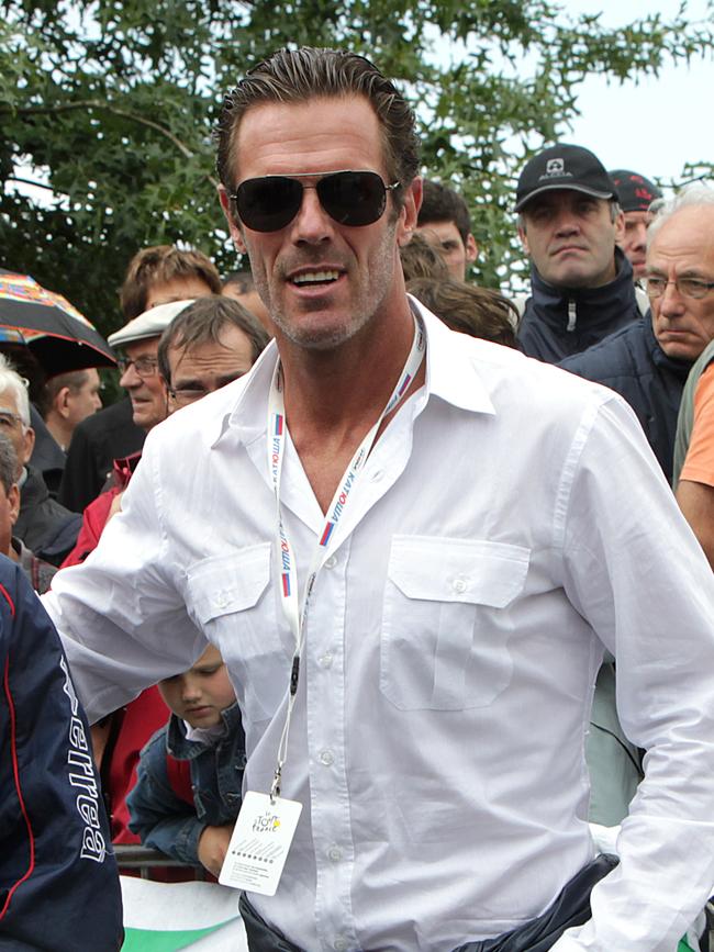 Mario Cipollini makes a visit to the Tour de France.