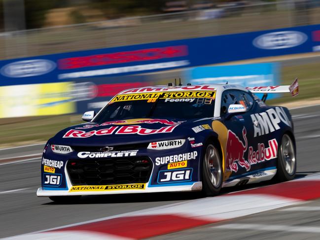 Broc Feeney has turned the tables on his Supercars rivals to win the Perth Super 440. Picture: Getty
