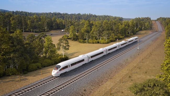 There are calls for high-speed rail to be fast-tracked. Picture: Supplied