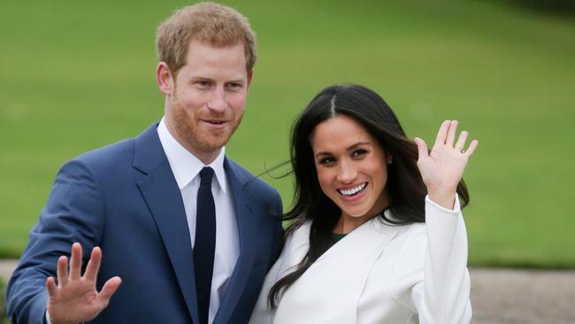 The pair controversially waved goodbye to The Royal Family earlier this year. Picture: AFP