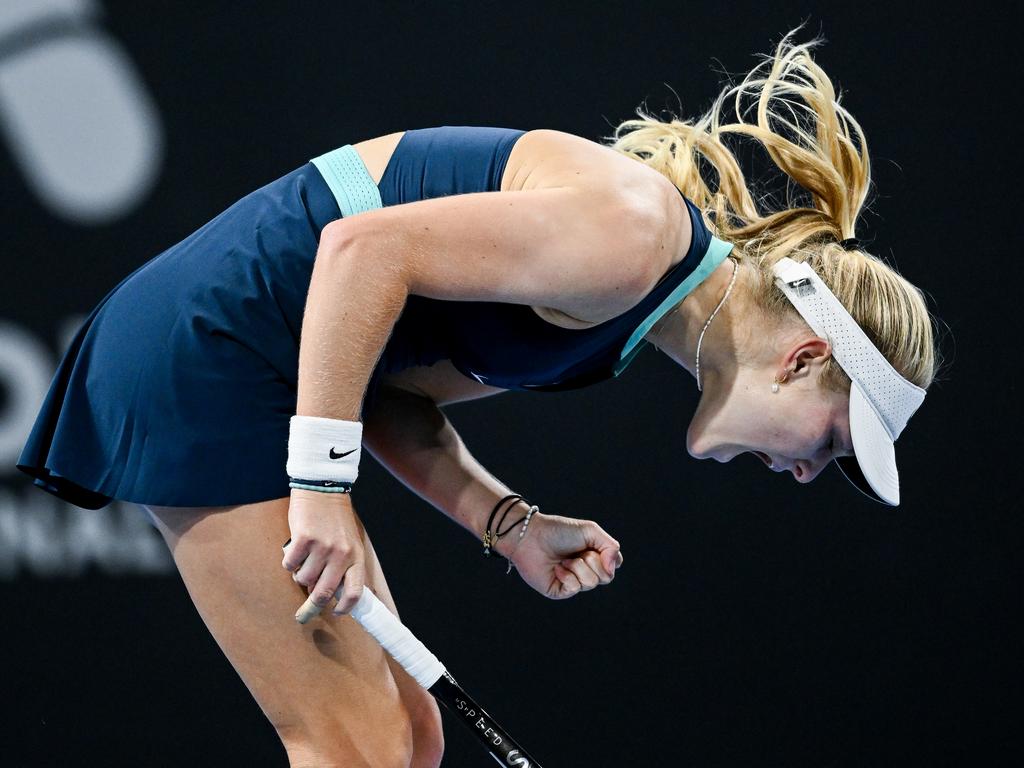 Emerson Jones enjoyed an impressive run at the Adelaide International. Picture: Getty Images