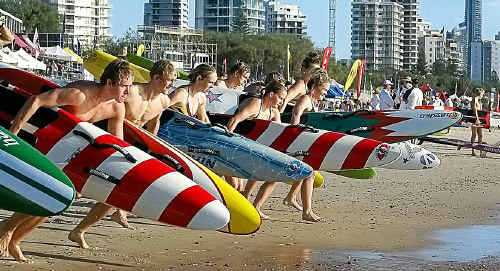 Life savers well bronzed The Courier Mail