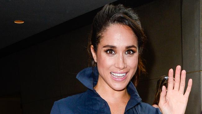 Actor Meghan Markle has arrived in London for Pippa Middleton’s wedding this weekend, which she’ll attend with boyfriend Prince Harry. Picture: GC Images