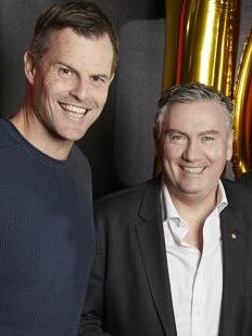 Luke Darcy and Eddie McGuire.