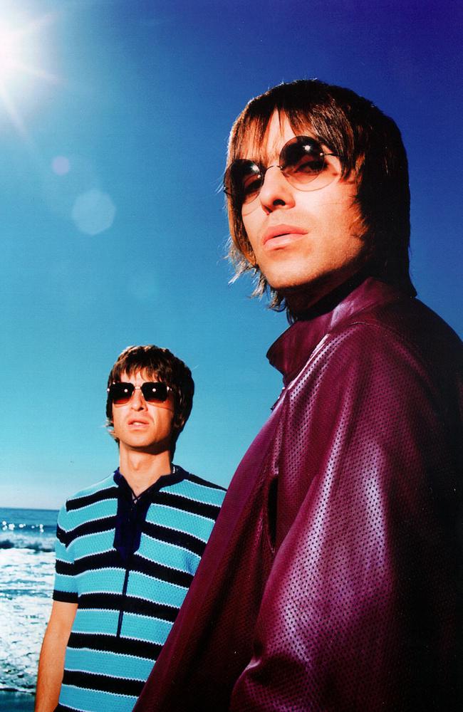 Brothers Noel and Liam Gallagher, of band Oasis, are reuniting for 2025 concert dates. Picture: Supplied