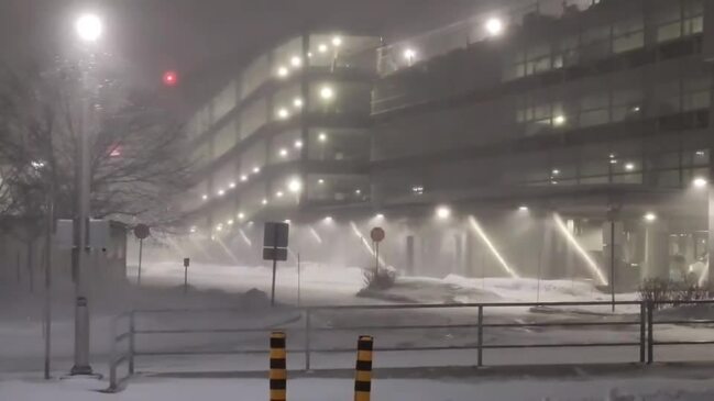 Flights Delayed at Quebec City Airport as Snowstorm Wallops Province