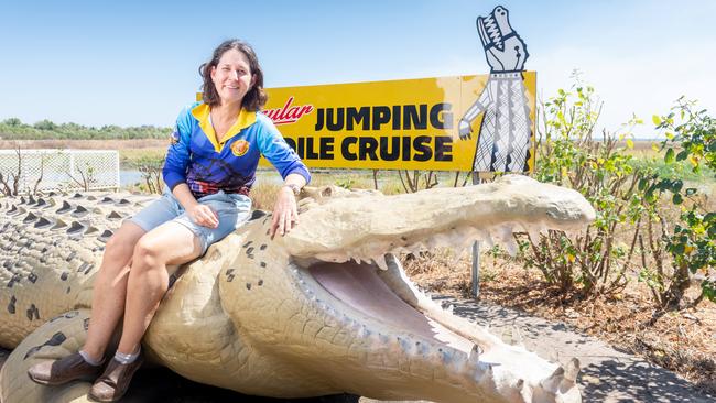 Spectacular Jumping Crocodile Cruise site manager Deanna Field. Picture: Che Chorley