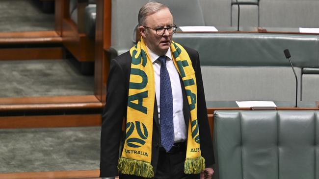 Anthony Albanese had vowed to pitch the national day off to leaders at national cabinet. Picture: NCA NewsWire / Martin Ollman