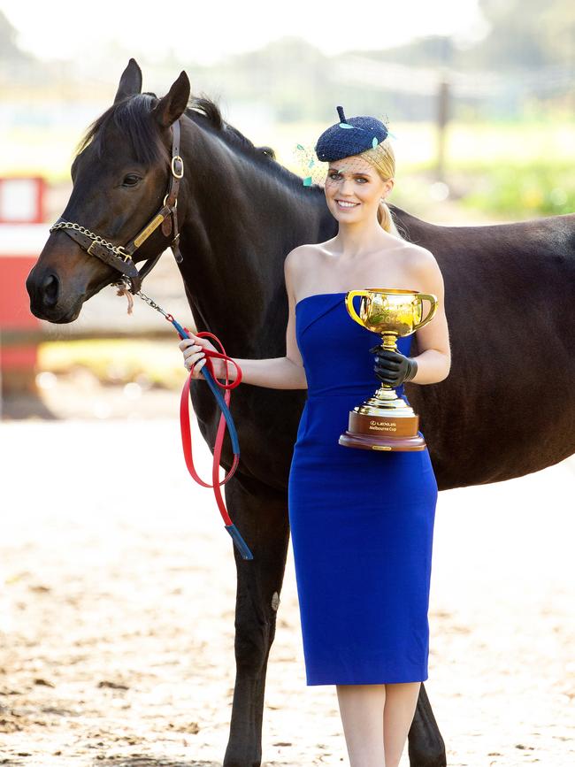 Lady Kitty Spencer will be attending this year’s Cup. Picture: Mark Stewart