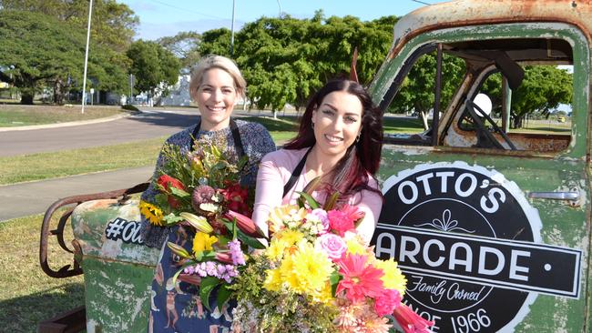 Jess Baker and Natalie Burns have opened flower shop The Bloom Room in Otto's Market in Idalia.