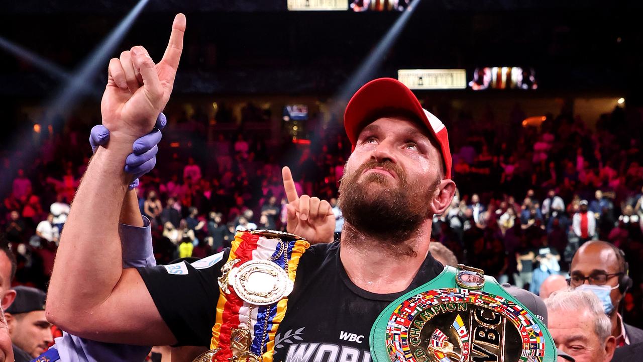 Tyson Fury is the undisputed WBC heavyweight world champion. Photo by Al Bello/Getty Images