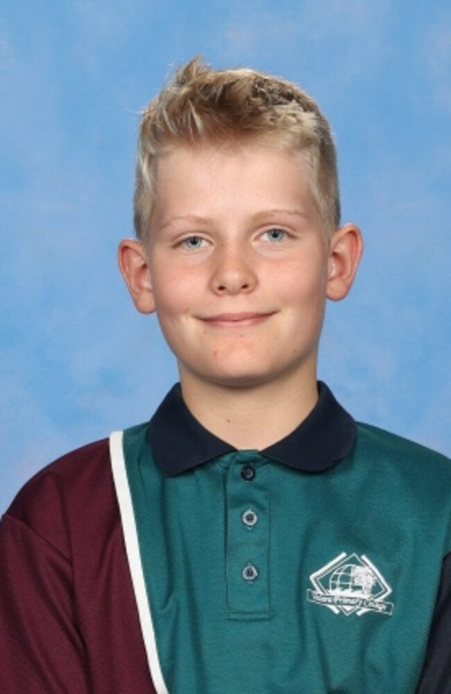 Talara Primary School captain Sterling Harrison