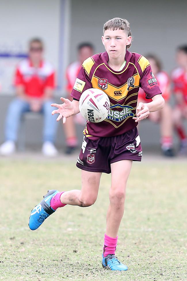 A Rugby League Gold Coast junior gala day at Burleigh Bears Junior Rugby League Club. Under 14s. 5 September 2021 Miami Picture by Richard Gosling