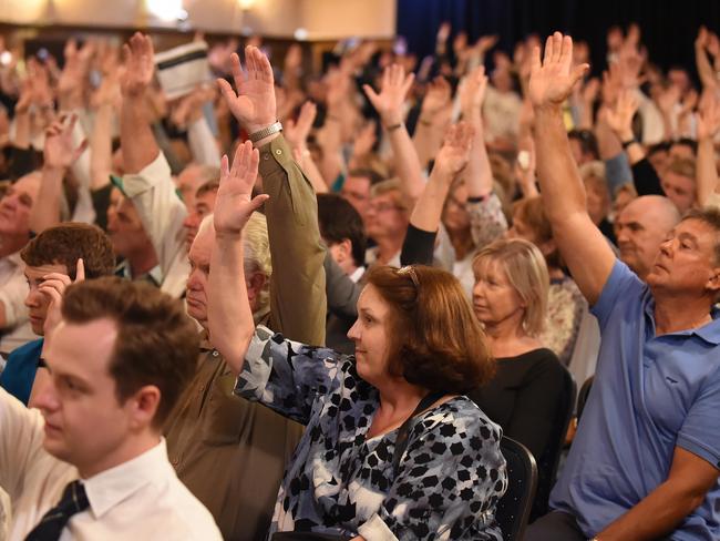 Trinity Grammar’s school community gave full support to reinstate Rohan Brown. Picture: Lawrence Pinder