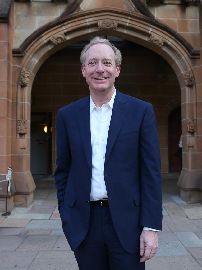 Microsoft president Brad Smith.