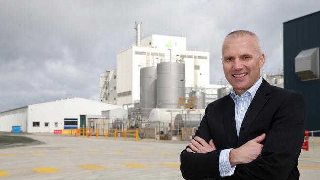 Fonterra Australia managing director René Dedoncker has just lifted his suppliers milk price by 20 cents a kilogram of milk solids. Picture: Andy Rogers