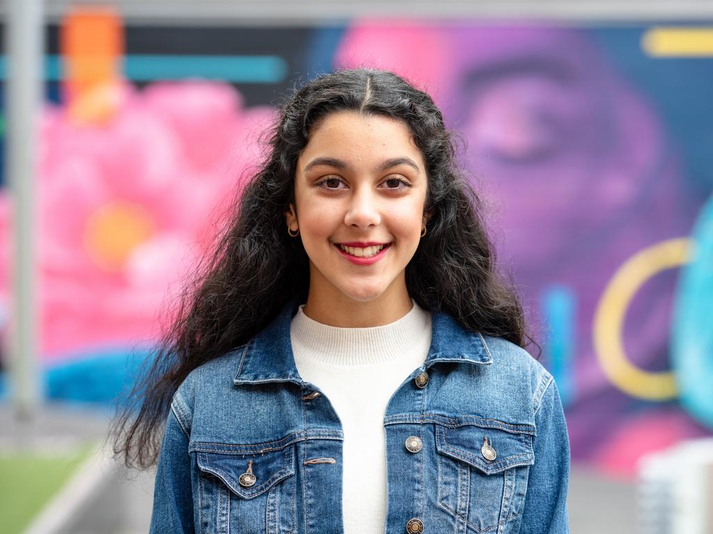 Victoria Shridhar, a year 8 student won the Secondary news story (video) category with her video report of the 2023 Celebration Sing Out! at Sydney Town Hall, which raises money for the music therapy unit at The Children's Hospital at Westmead. Picture: supplied