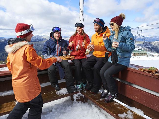 Fun in the sun at Mt Buller.