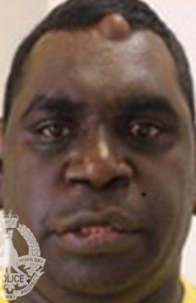 Jamian Bara Bara, 38, was captured on Friday. Picture: NT Police