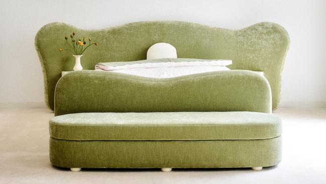 The statement bed is here to help you dream bigger. Ritz Bed | Pierre Augustin Rose by Studio Alm.