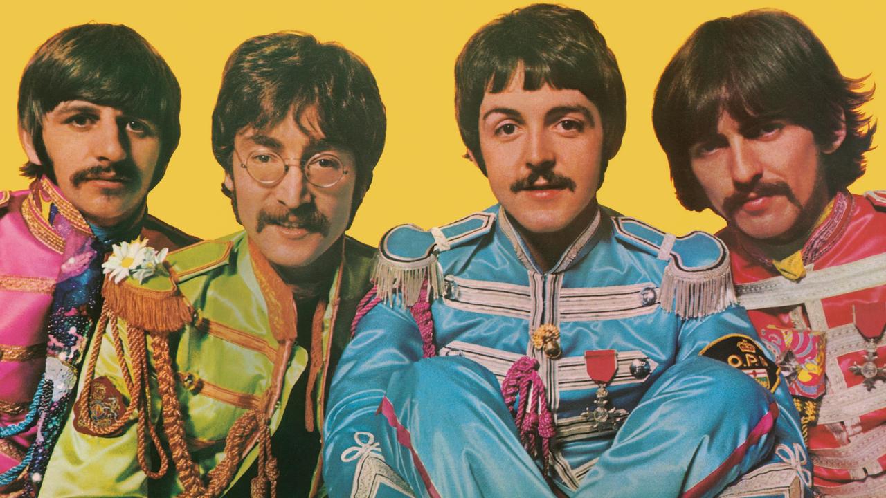 The Beatles picture to accompany the 50th anniversary re-release of classic album Sgt Peppers Lonely Hearts Club Band.