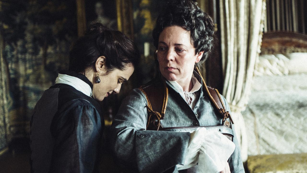 The Favourite will be in cinemas on Boxing Day. Picture: Yorgos Lanthimos/Fox Searchlight Films via AP