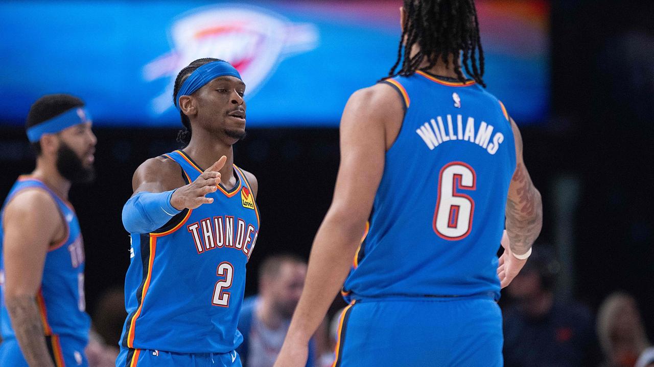 The Oklahoma City Thunder are back in the playoffs. Joshua Gateley/Getty Images/AFP