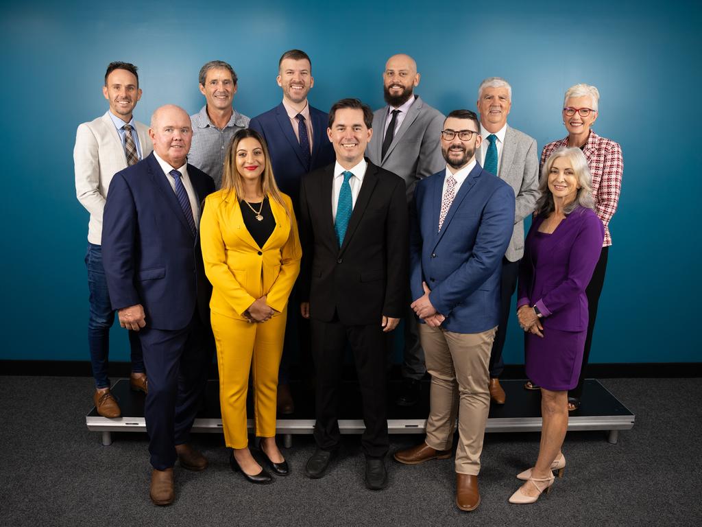 The newly elected Fraser Coast Regional Council.