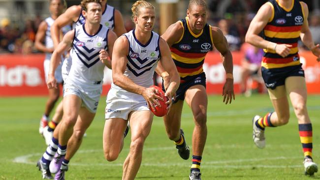 Nat Fyfe was a standout for the Dockers. Picture: Getty Images