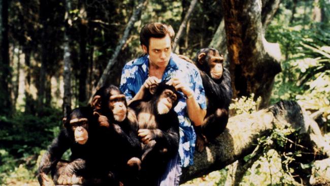 Jim Carrey in 1995 movie Ace Ventura: When Nature Calls.