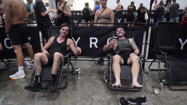 10000 athletes put their fitness to the test in a massive Hyrox competition this weekend (14-15 Dec) at Melbourne Exhibition and Convention Centre. Picture Valeriu Campan