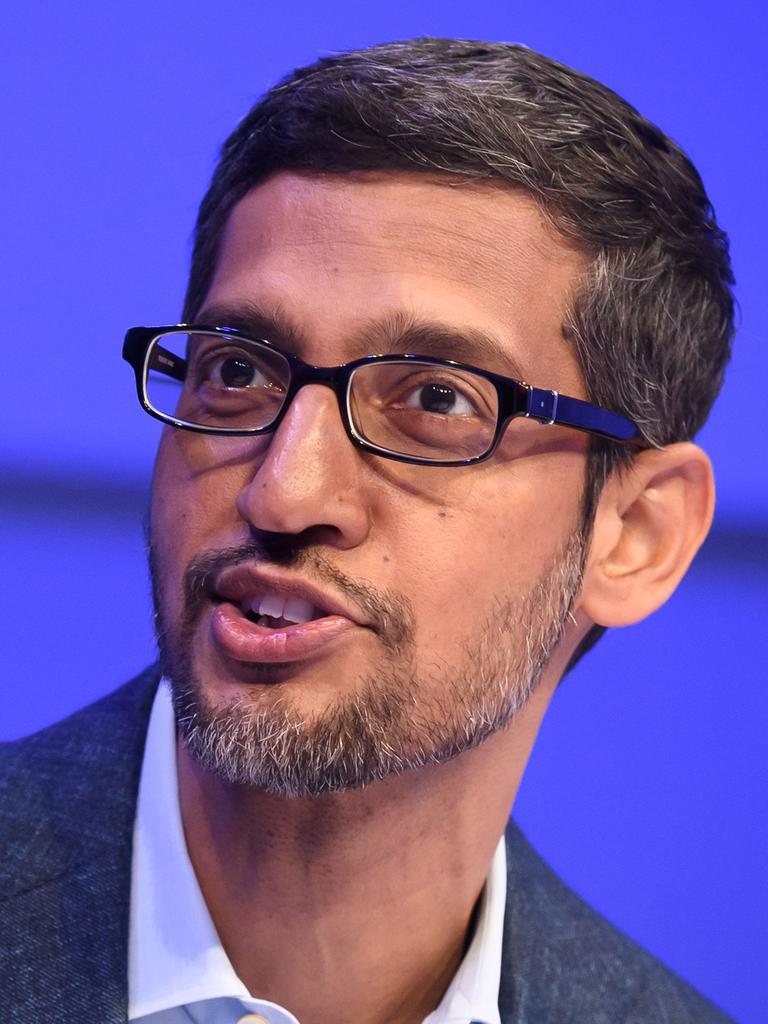 Sundar Pichai heads Google, which runs the Android Play Store and also competes on it. Picture: Fabrice Coffrini/AFP