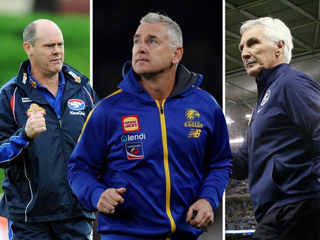 Rodney Eade, Mick Malthouse, Adam Simpson