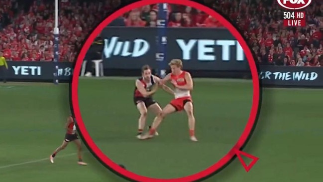 The incident Isaac Heeney has been put under the microscope over.