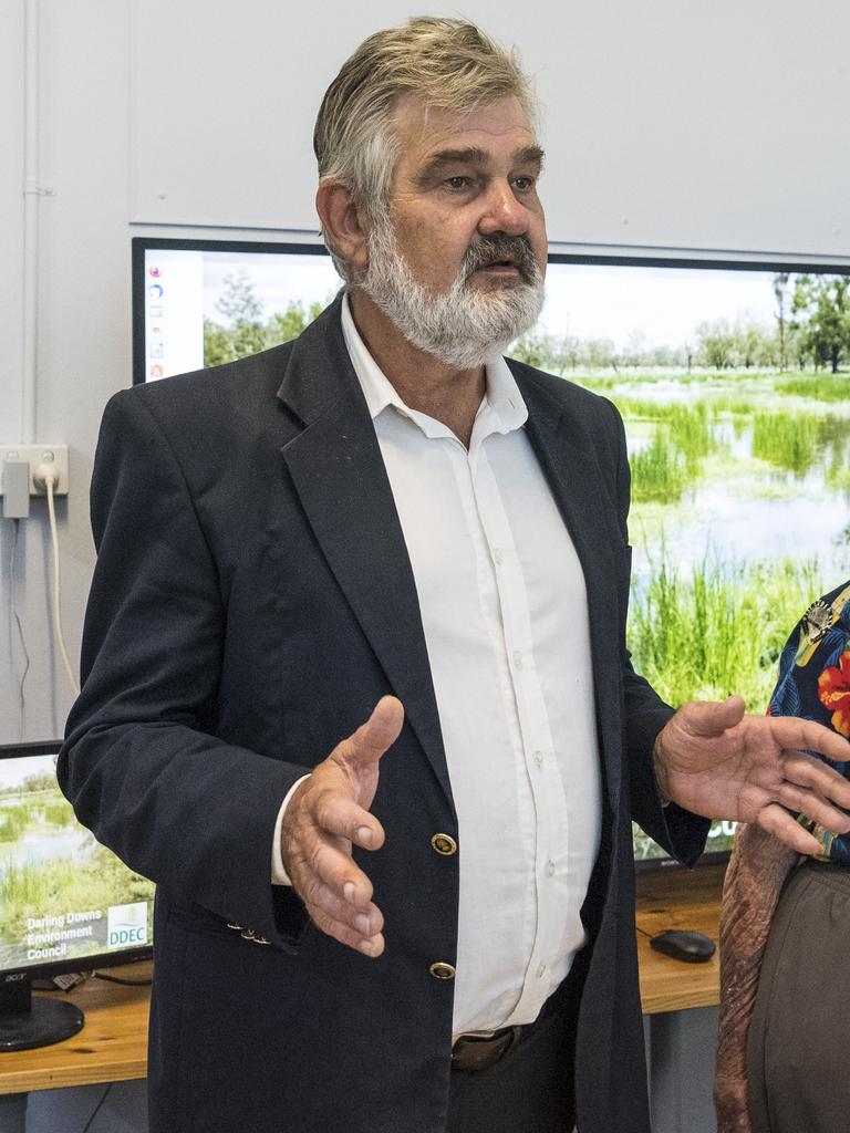 Oakey Coal Action Alliance secretary Paul King said the fight against the New Acland Coal Mine is far from over. Picture: Kevin Farmer