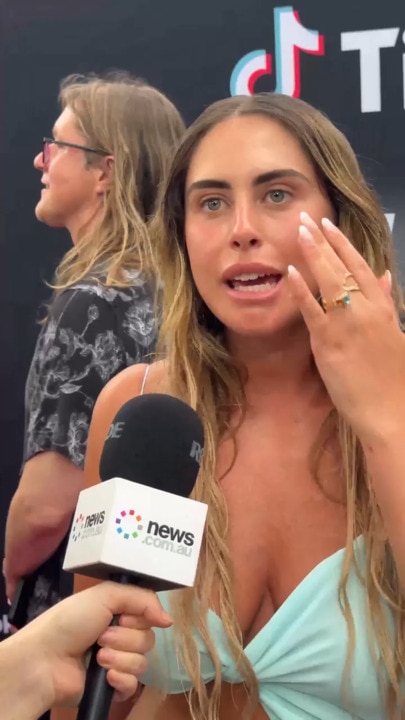 Body positivity content creator Ariella Nyssa went makeup-free for the TikTok Awards red carpet