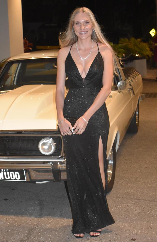 Ashleigh at the 2022 Noosa District State High School Formal. Picture: Eddie Franklin