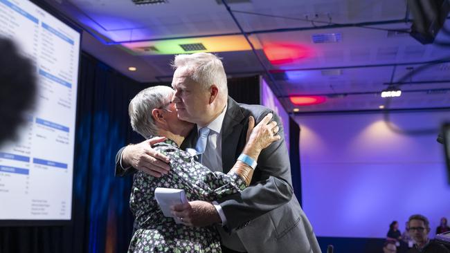 2024 Tasmanian State Election Tally Room Jeremy Rockliff. PIcture: Caroline Tan