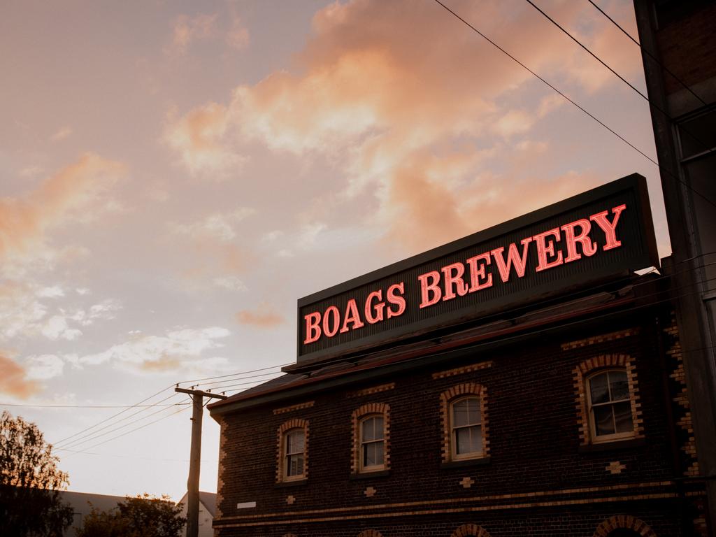 Historic Boag’s Brewery in Launceston was the venue for the relaunch of St George beer. Picture: ROSIE HASTIE