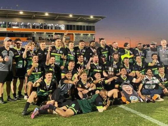 The triumph saw Proserpine-Whitsunday move to second on the all-time MRU championship list. Picture: Mackay Rugby Union Facebook