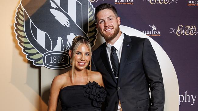 Jack and Mikayla Crisp’s third child is due any day. Picture: Aaron Francis