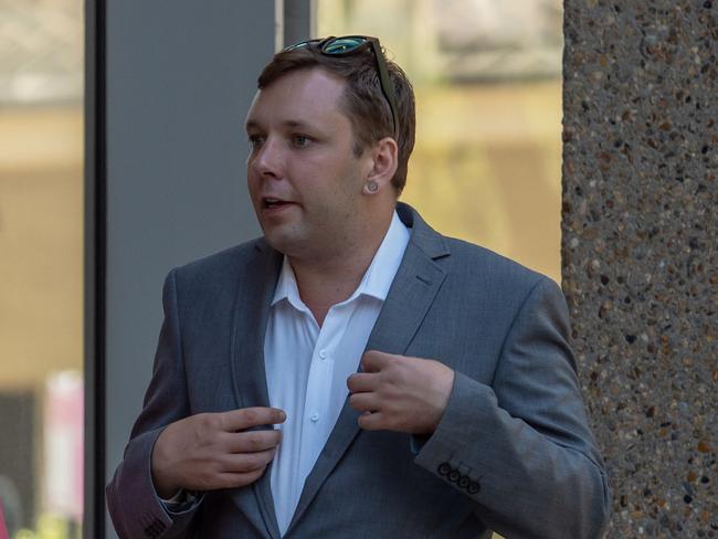 Dean Angus Bell pictured leaving  Supreme Court at around 11.40am Monday 11 February 2019(Image / Monique Harmer)