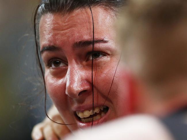 Tiff White of Australia celebrates winning the Women's IR6 One Minute Sprint during Indoor Rowing. Picture: Mark Metcalfe/Getty Images for The Invictus Games Foundation