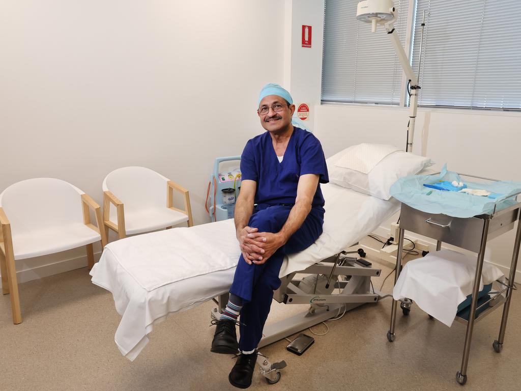 Dr Gahankari believes a more rounded view of health has contributed to a declined popularity in breast augmentation surgeries. Picture Glenn Hampson