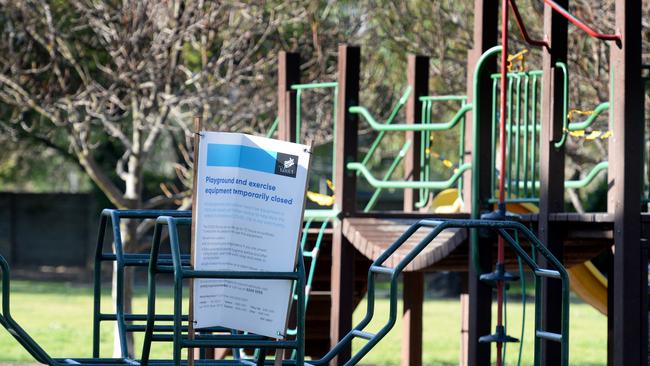 Playground will reopen in Melbourne from midnight tonight. Picture: NCA NewsWire / Andrew Henshaw