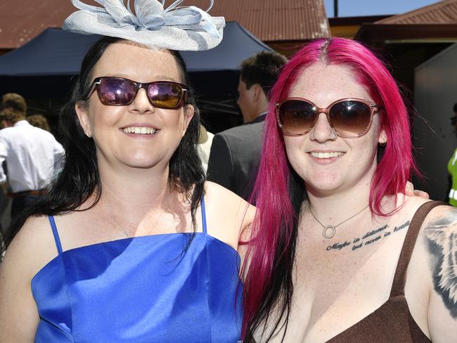 Apiam Bendigo Cup was held at Bendigo Racecourse, Bendigo, Victoria, on Wednesday, October 30th, 2024. Pictured enjoying the horse racing carnival are Michelle and Taylaa (OK). Picture: Andrew Batsch